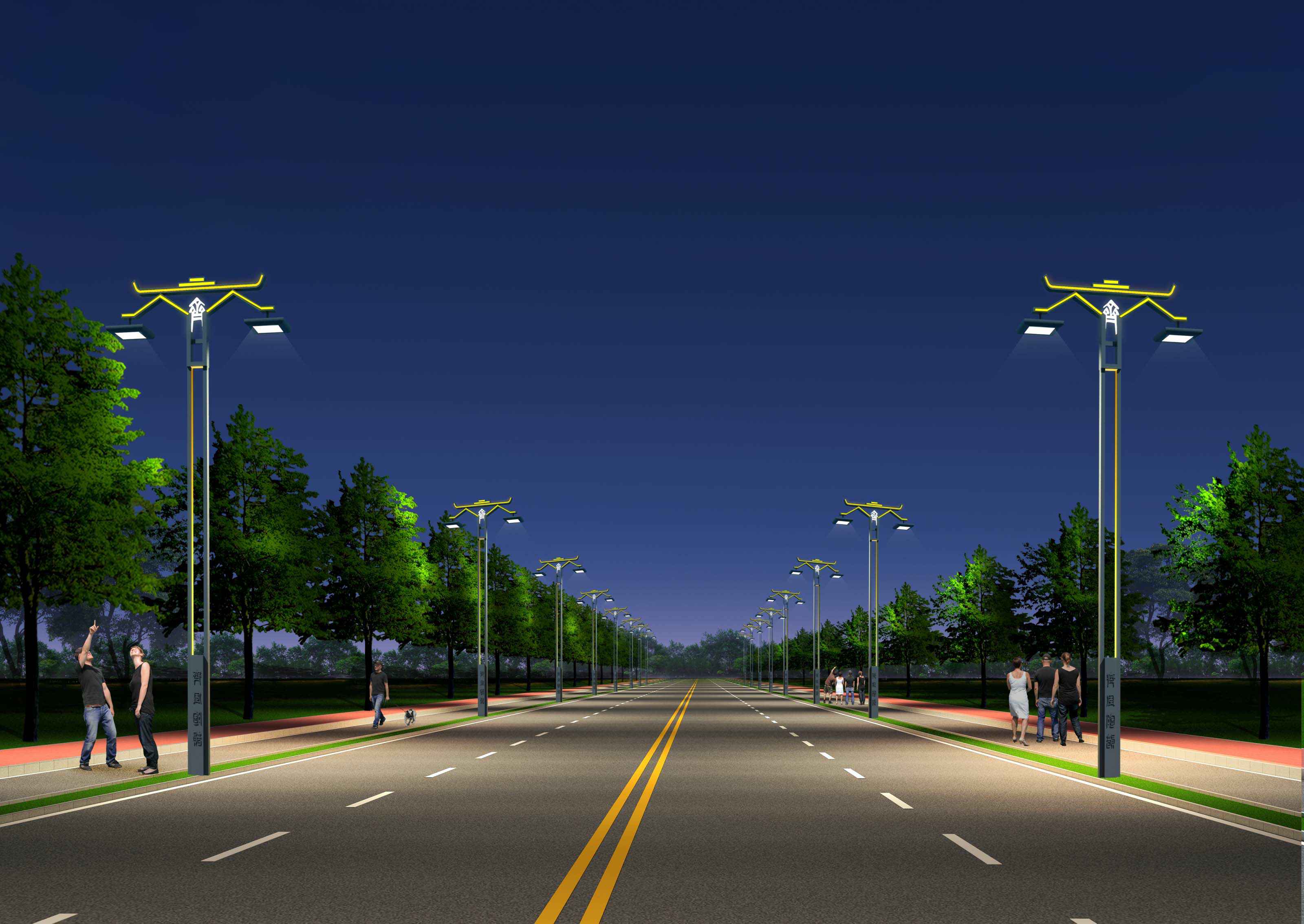 天津钟晓绿色住宅建设有限公司智慧安全用电-路灯方案
